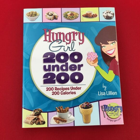Hungry Girl 200 Under 200 Recipe Cook Book & Lean, Long & Strong Soft Cover - Picture 2 of 10